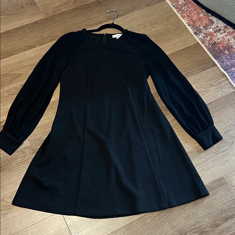 Elegant Black Women's Dress Calvin Klein